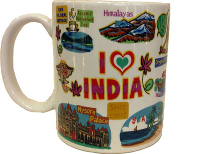 

Eco Corner India Ceramic Ceramic Mug, White