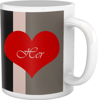 28% OFF on TIED RIBBONS Her Coffee Ceramic Coffee Mug(350 ml) 28% OFF on TIED RIBBONS Her Coffee Ceramic Coffee Mug(350 ml)