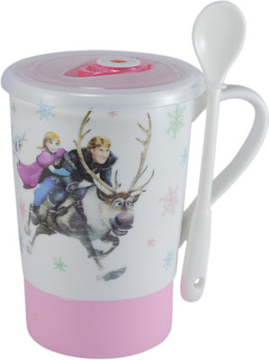 

Saamarth Impex SI-4412 Ceramic Mug(500 ml), Pink