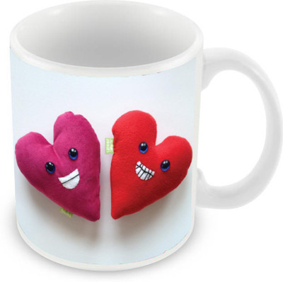 

Sleep Nature's SN-MG-2550 Ceramic Mug(350 ml), Red