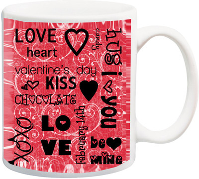 

ME&YOU Valentines Day Gift for Girlfriend,Boyfriend,Husband,Wife Ceramic Mug(325 ml), Multicolor