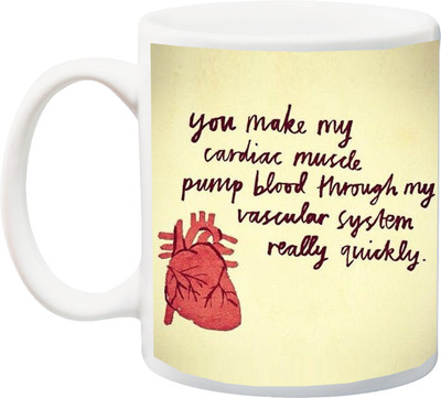 

ME&YOU Gift for Gifrl/Boy Ceramic Mug(325 ml), Multicolor
