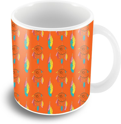 

The Crazy Me Dreamcatcher Ceramic Mug(325 ml), Multicolor