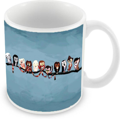 

Sleep Nature's SN-MG-1832 Ceramic Mug(350 ml), Multicolor