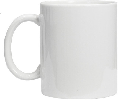 

mahis fashion plain mug Ceramic Mug(250 ml), White