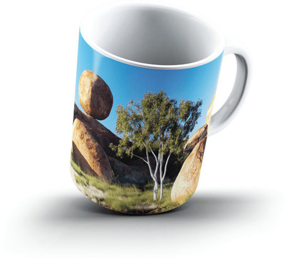 

Ucard Landscape102743 Bone China, Ceramic, Porcelain Mug(325 ml), Multicolor