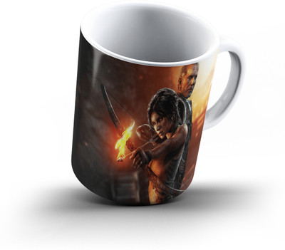 

Ucard Tomb Raider859 Bone China, Ceramic, Porcelain Mug(325 ml), Multicolor