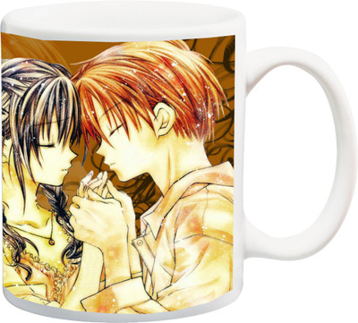 

ME&YOU Gift for Husband/Wife/Boyfriend/Girlfriend/Couple On Valentine's Day Or Anniversary;Special Beautiful Color 3D Printed Ceramic Mug(325 ml), Multicolor