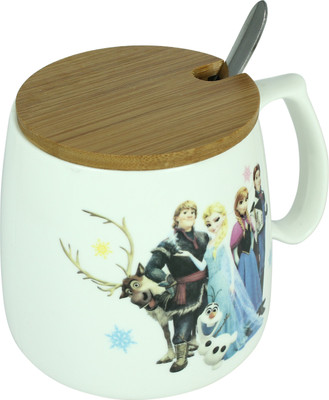 

Babysid Collections Porcelain Printed Porcelain Mug(280 ml), Multicolor