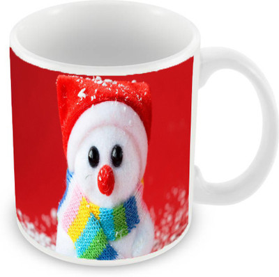 

Sleep Nature's SN-MG-1029 Ceramic Mug(350 ml), Red