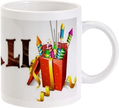 

Lolprint 115 Diwali Ceramic Mug(325 ml)
