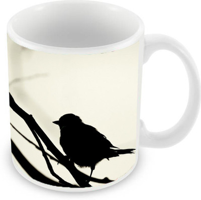 

Sleep Nature's SN-MG-2406 Ceramic Mug(350 ml), Black