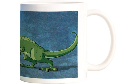 

Rangeele Inkers Mr.Cuddles Love you Ceramic Mug(300 ml), Multicolor