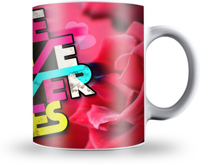 

Presto Love Gift for Girlfriend Boyfriend valentine day L1A Ceramic Mug(330 ml), White