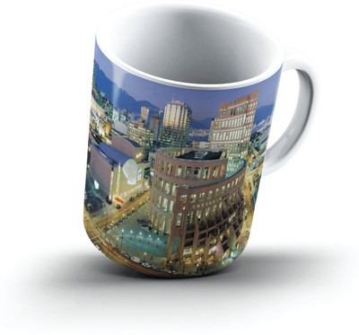 

Ucard Vancouver Public Library Vancouver British Columbia2697 Bone China, Ceramic, Porcelain Mug(325 ml), Multicolor