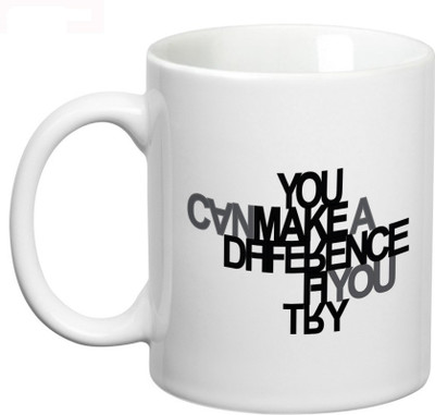 

Prithish You Can Make A Difference. If You Try Ceramic Mug(330 ml), Multicolor