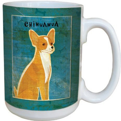 

Tree-Free Greetings Greetings sg44053 Red Chihuahua by John W. Golden Ceramic with Full-Sized Handle, 15-Ounce Ceramic Mug(60 ml)