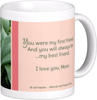 

Exoctic Silver Mere Pas Maa Hai BGH001 Ceramic Mug(300 ml), Multicolor