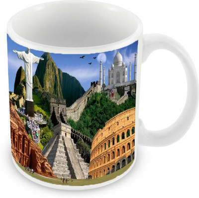 

Sleep Nature's SN-MG-362 Ceramic Mug(350 ml), Multicolor