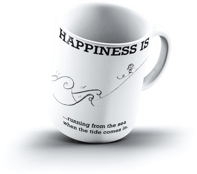 

Ucard Happiness Is1947 Bone China, Ceramic, Porcelain Mug(325 ml)