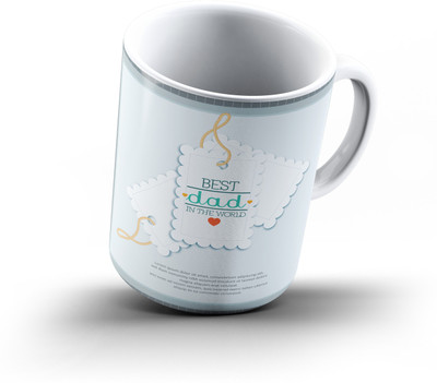 

Ucard Fathers Day494 Bone China, Ceramic, Porcelain Mug(325 ml)