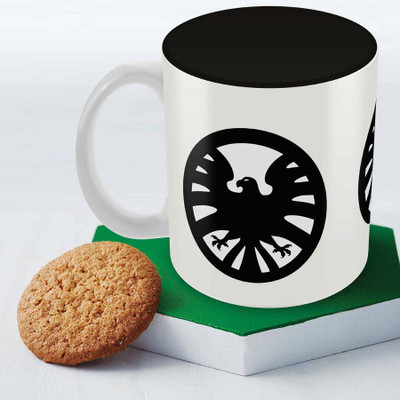 

Posterboy Avengers Assemble - Eagle shield Officially Licensed Ceramic Mug(350 ml), Multicolor