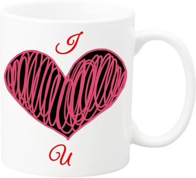 

Teddymaddy Love You Ceramic Mug(350 ml)