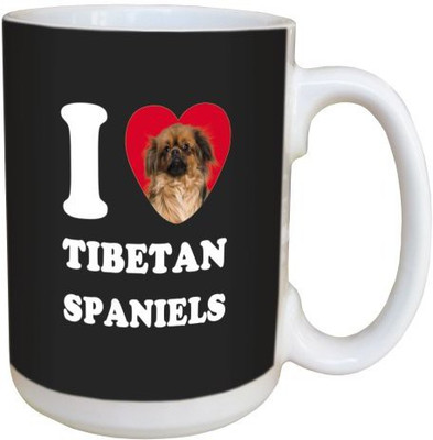 

Tree Free Free Greetings LM45131 I Heart Tibetan Spaniels Ceramic with Full-Sized Handle, 15-Ounce Ceramic Mug(60 ml), Multicolor
