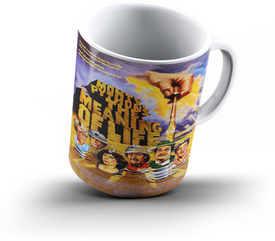 

Ucard Monty Python88 Bone China, Ceramic, Porcelain Mug(325 ml), Multicolor