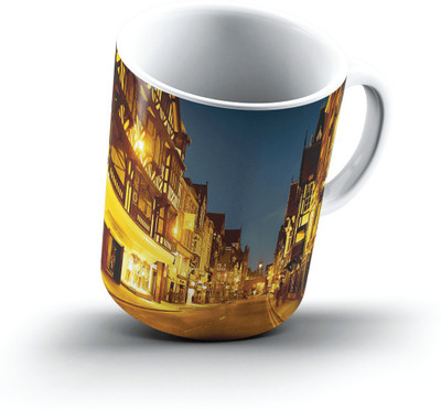 

Ucard Landscape1672900 Bone China, Ceramic, Porcelain Mug(325 ml), Multicolor