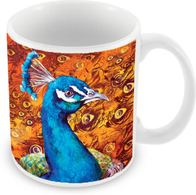 

Sleep Nature's SN-MG-2392 Ceramic Mug(350 ml), Multicolor