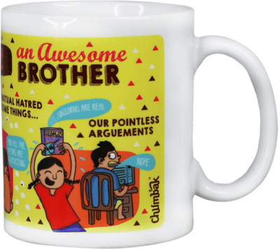 Chumbak MG224 Ceramic Mug(300 ml, Pack of 162)