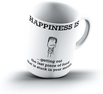 

Ucard Happiness Is1987 Bone China, Ceramic, Porcelain Mug(325 ml)