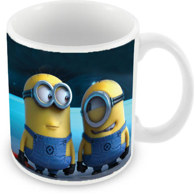 

Sleep Nature's SN-MG-2164 Ceramic Mug(350 ml), Multicolor