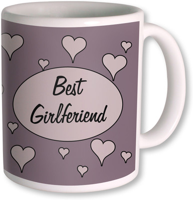 

PhotogiftsIndia Gifts For Best Girlfriend Coffee Ceramic Mug(350 ml), White