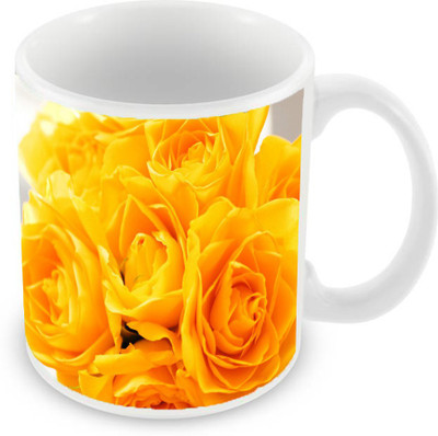 

Sleep Nature's SN-MG-995 Ceramic Mug(350 ml), Yellow