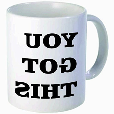 

Rikki Knight Knight You Got This Inspirational Quotes Ceramic Coffee, 11 oz, White Ceramic Mug(60 ml), Multicolor