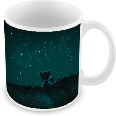 

Sleep Nature's SN-MG-2061 Ceramic Mug(350 ml), Multicolor