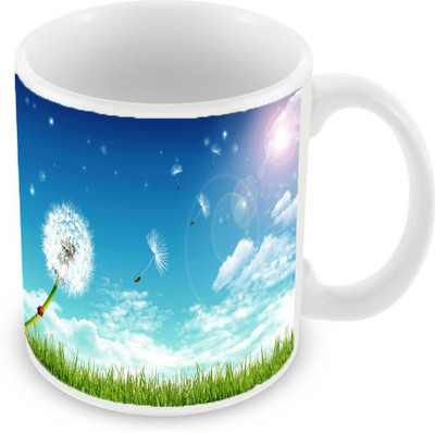 

Sleep Nature's SN-MG-843 Ceramic Mug(350 ml), Blue
