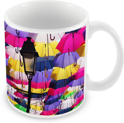 

Sleep Nature's SN-MG-177 Ceramic Mug(350 ml), Multicolor