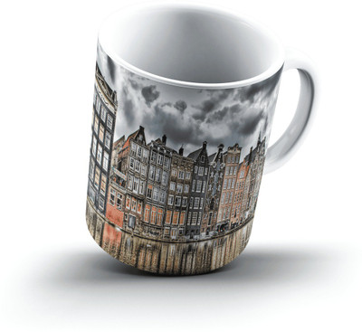 

Ucard River Bank2729 Bone China, Ceramic, Porcelain Mug(325 ml), Multicolor