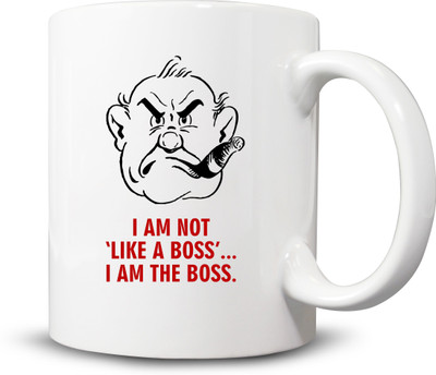 

Ackme Design Cool Boss, Quotes, Coffees Ceramic Mug(325 ml), Multicolor