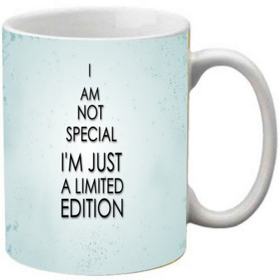 

Maison N Mode I Am Not Special Coffee Ceramic Mug(330 ml), Multicolor