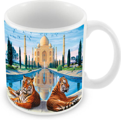 

Sleep Nature's SN-MG-240 Ceramic Mug(350 ml), Multicolor