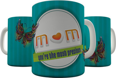 

Shaildha MD_14_15 Ceramic Mug(350 ml), Multicolor