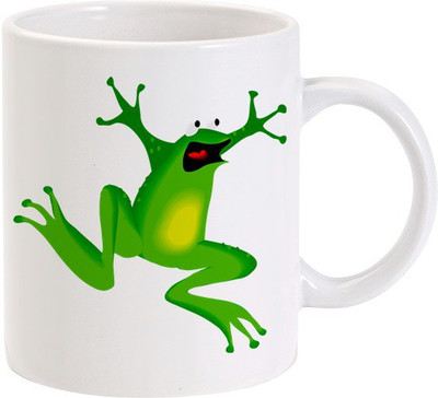 40% OFF on Lolprint Jumping Frog Ceramic Coffee Mug(325 ml) 40% OFF on Lolprint Jumping Frog Ceramic Coffee Mug(325 ml)