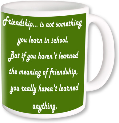 

PhotogiftsIndia Happy Friendship Day 095 Ceramic Mug(350 ml), Multicolor
