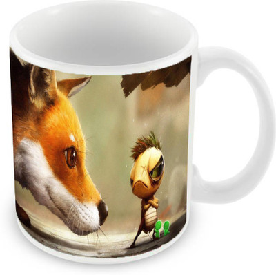 

Sleep Nature's SN-MG-77 Ceramic Mug(350 ml), Multicolor