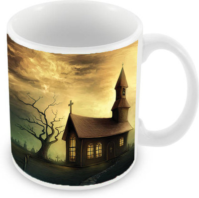 

Sleep Nature's SN-MG-2004 Ceramic Mug(350 ml), Multicolor