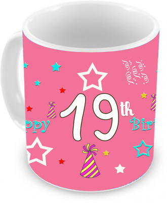 

ME&YOU Gift For 16th Happy Birthday Ceramic Mug(350 ml), White